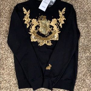 NWT Zara man Golden Lion crewneck